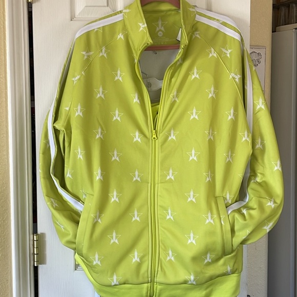 Jeffree Star Other - - New! Jeffree Star ⭐️ Neon Track Jogger Suit- 2 piece set, 2XL/3XL
